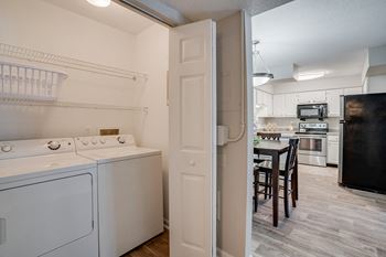 Closet with Washer and Dryer